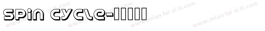 Spin Cycle字体转换